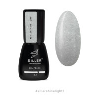Siller Shine Light  Светоотражающий гель лак 01
